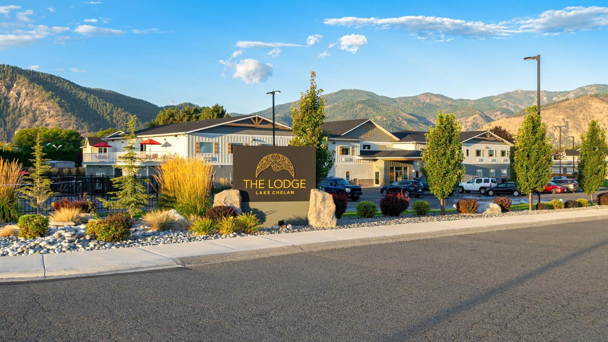 The Lodge Lake Chelan Manson Eksteriør billede