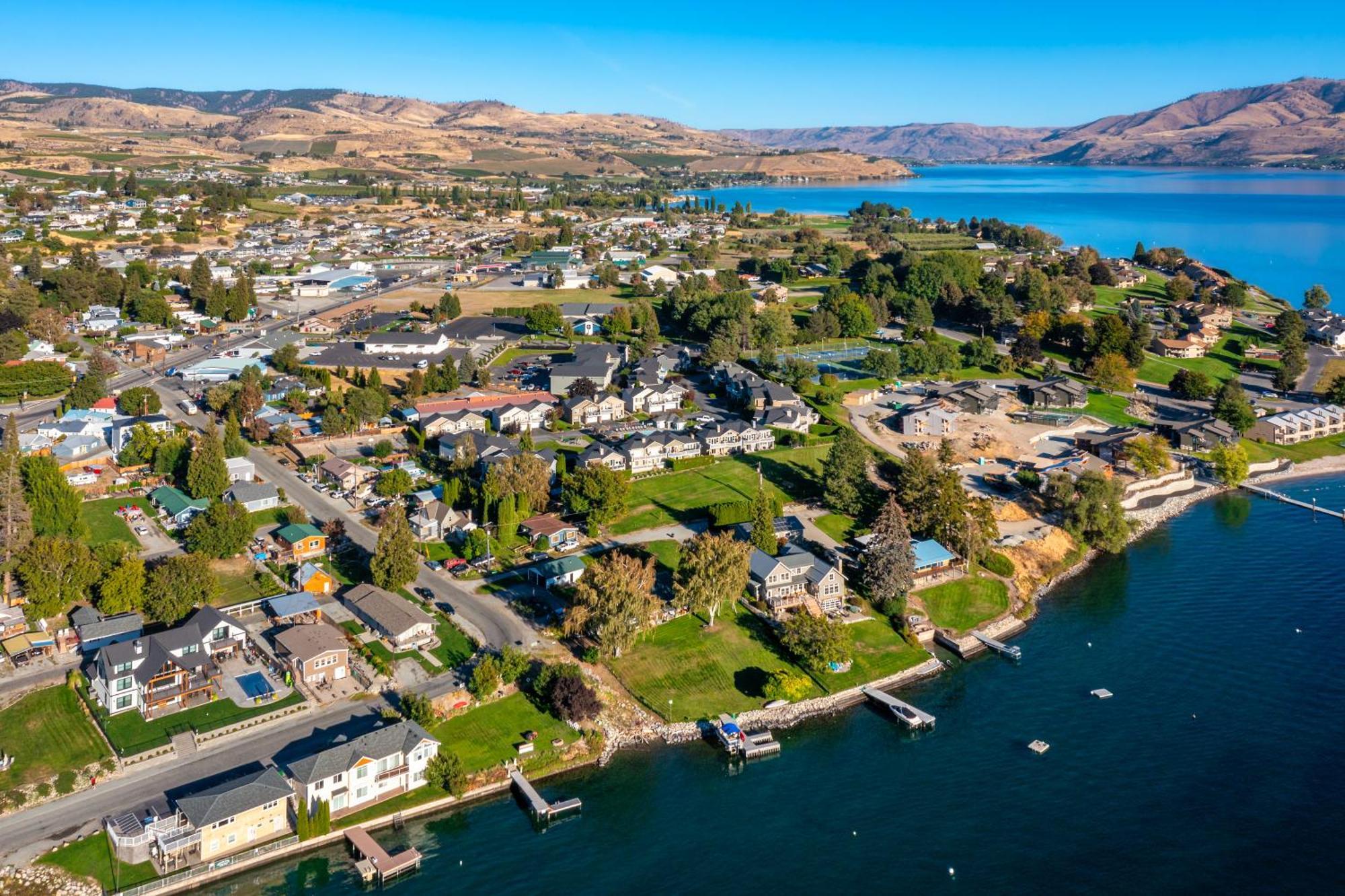The Lodge Lake Chelan Manson Eksteriør billede