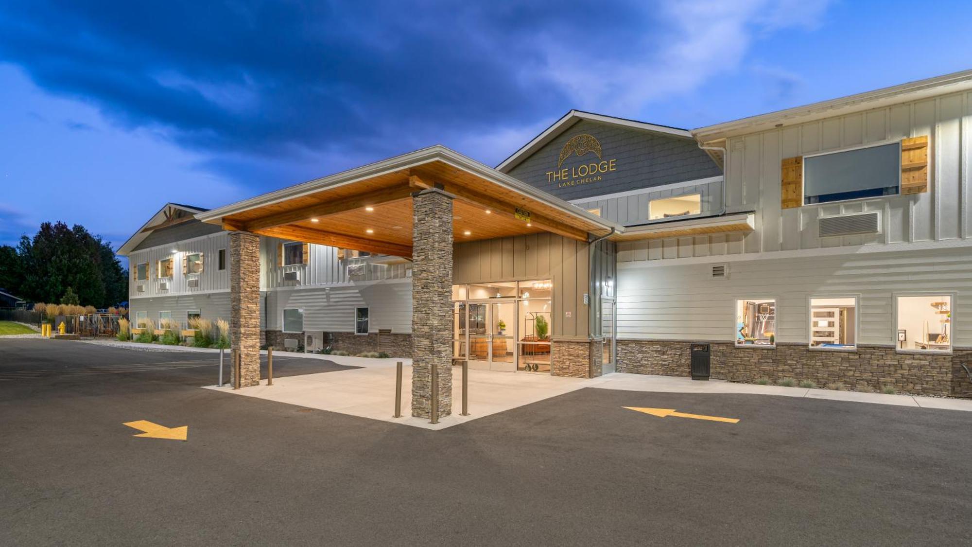 The Lodge Lake Chelan Manson Eksteriør billede