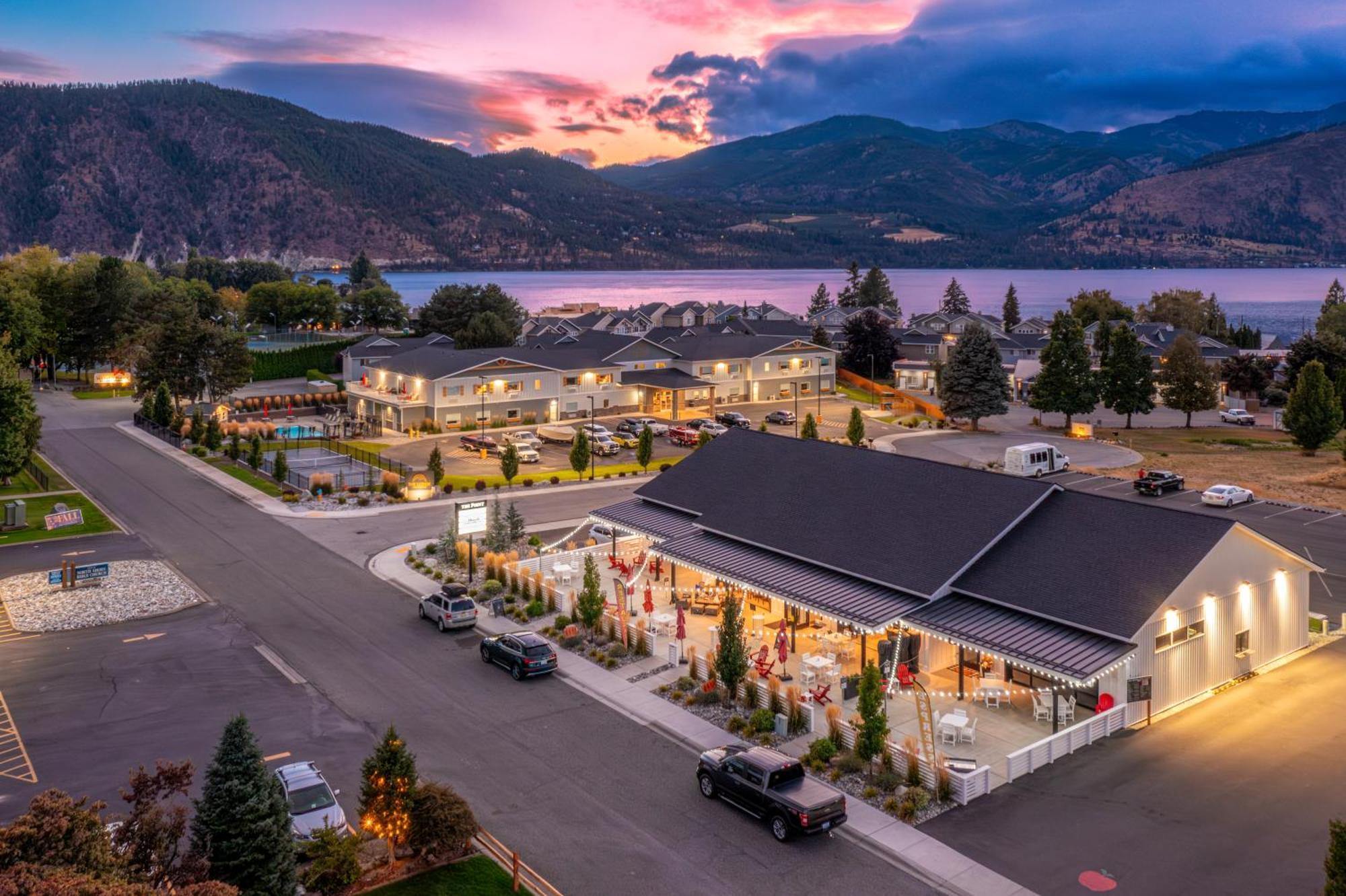 The Lodge Lake Chelan Manson Eksteriør billede