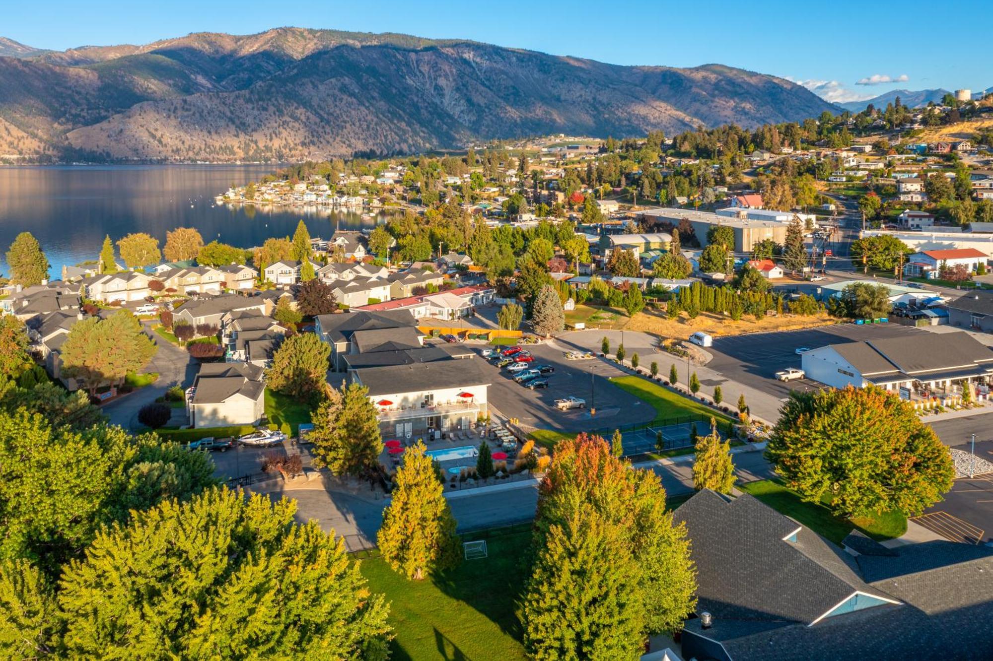 The Lodge Lake Chelan Manson Eksteriør billede