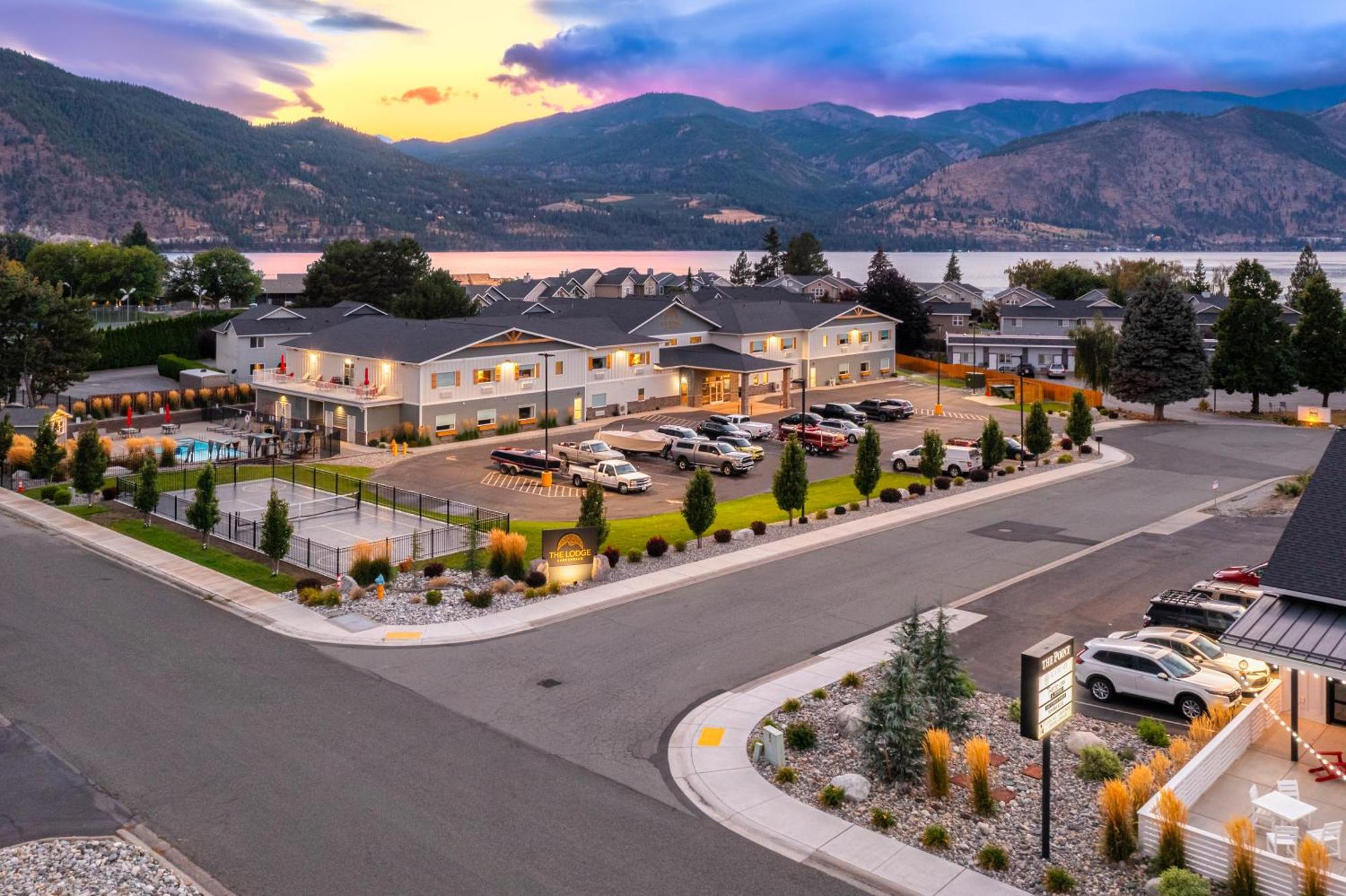 The Lodge Lake Chelan Manson Eksteriør billede